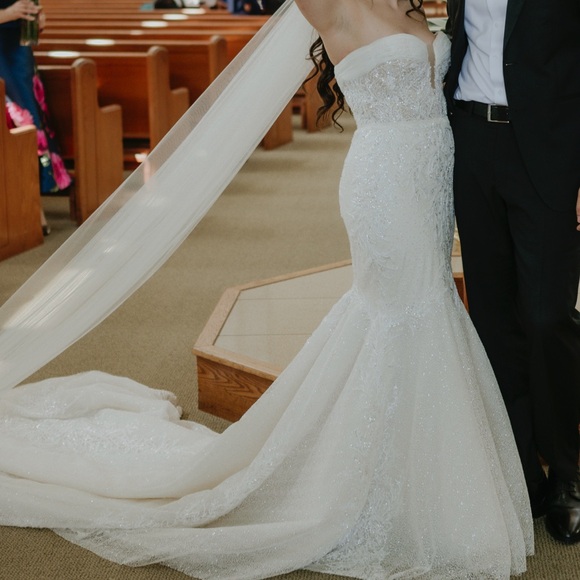 Wona Concept Roma Wedding Dress - Size 2 - Picture 2 of 11